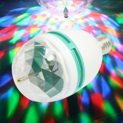 لامپ رقص نور لیزری LED چرخان 